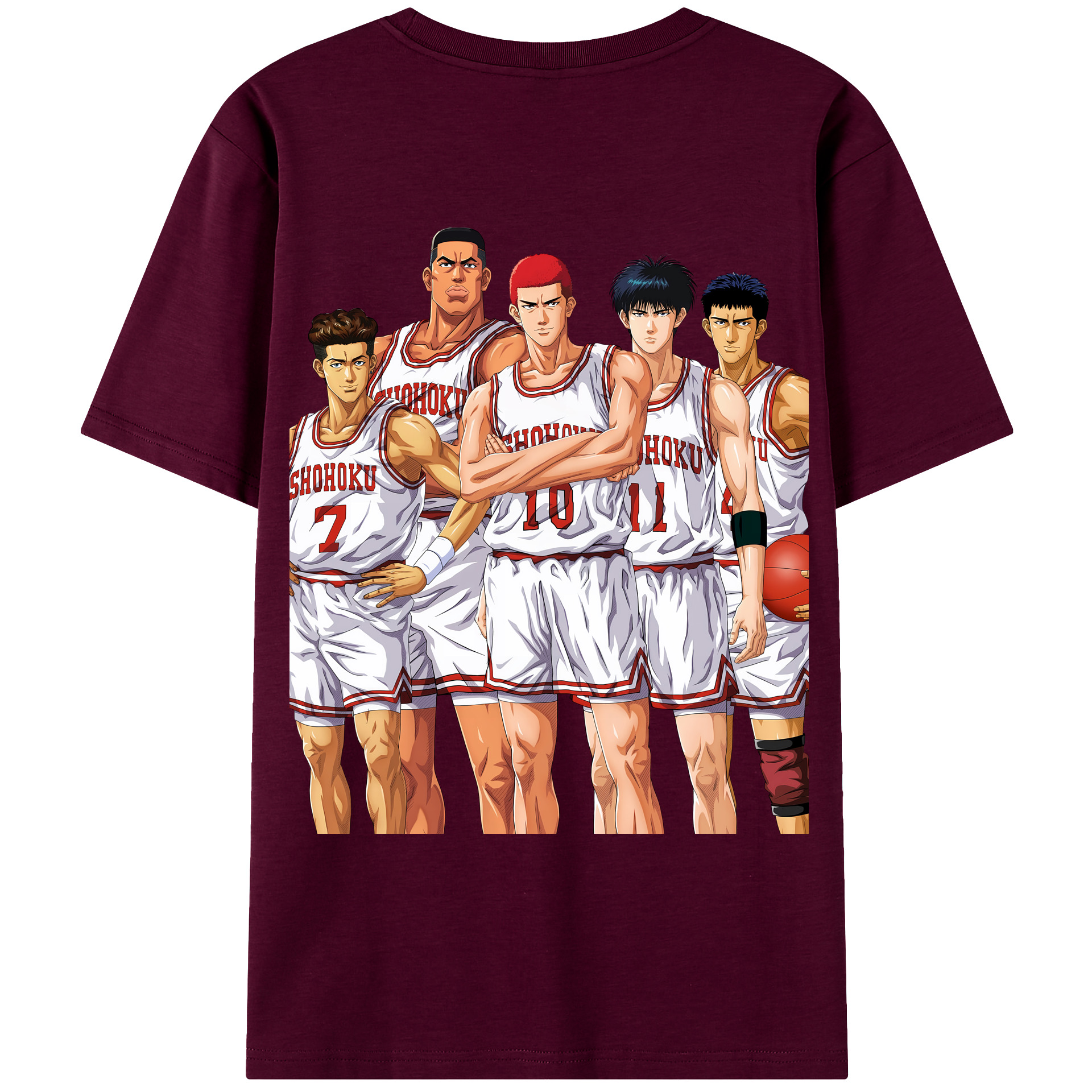 （画像用） SLAM DUNK／スラムダンク レディース半袖Tシャツ(バックプリント)